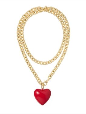 Roxanne Assoulin The Big Puffy Heart Charm Necklace